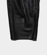 YOKO SAKAMOTO "LEATHER WIDE PANTS" 