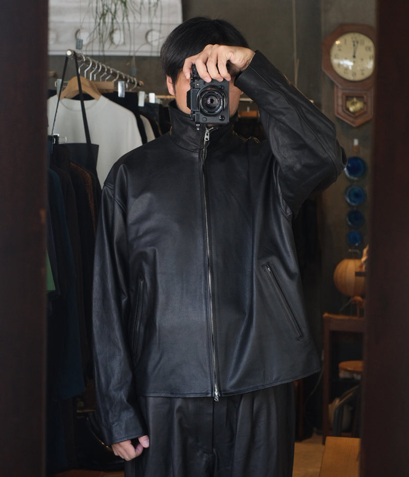 YOKO SAKAMOTO "LEATHER RIDERS JACKET"