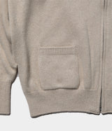 HERILL "Golden cash Zipup Sweater"