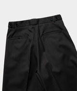 YOKE "3PLEATED WIDE-LEG TROUSERS"