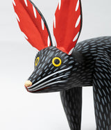 OAXACA WOOD CARVING "Coyote (by Isaias Jimenez)"