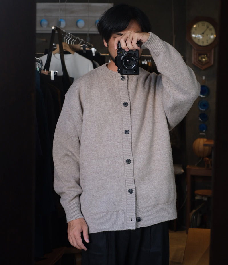 YOKO SAKAMOTO "KNIT COACH JACKET" 