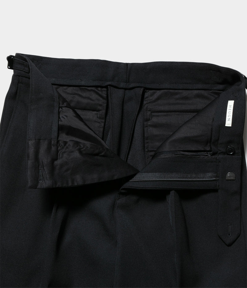 HEUGN "Aaron Gabardine Black"