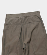 STILL BY HAND "PT09243" Deep tuck pressed pants