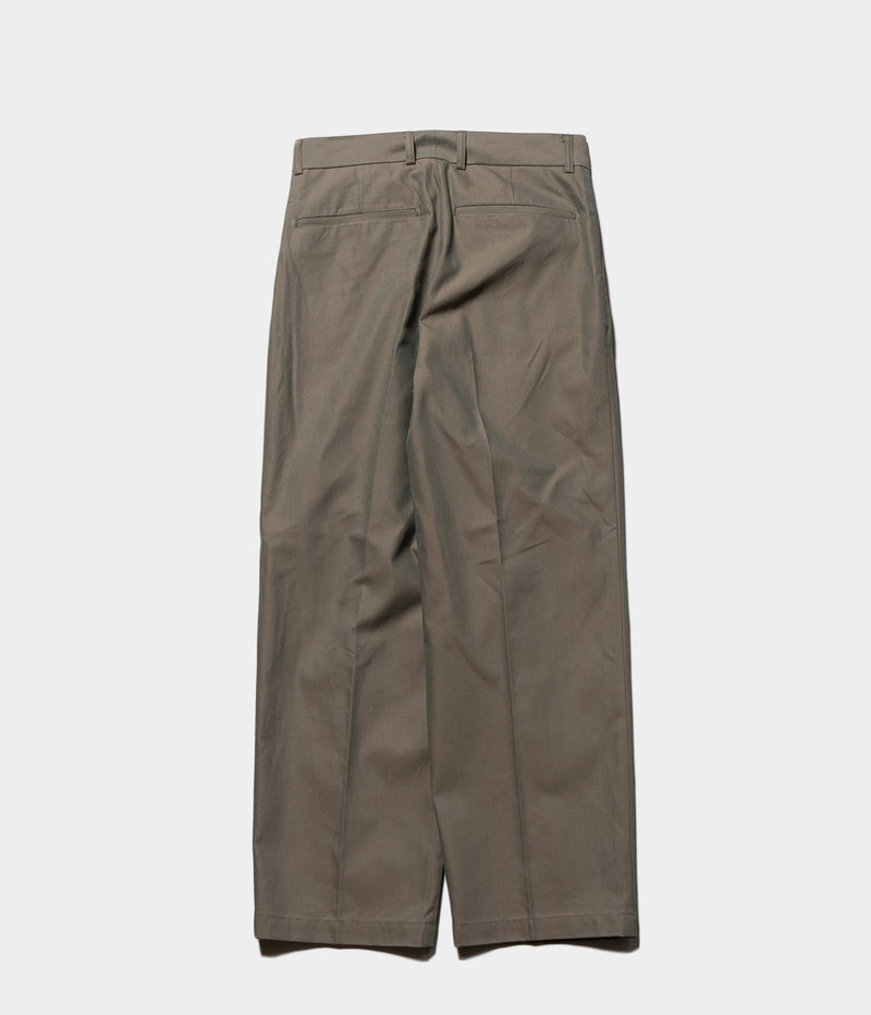 STILL BY HAND "PT09243" Deep tuck pressed pants