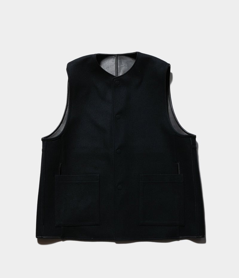 SSSTEIN "BONDED LEATHER VEST"