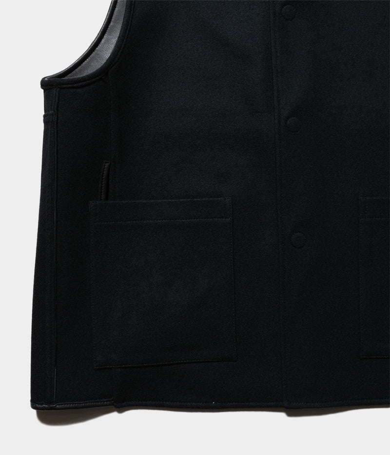 SSSTEIN "BONDED LEATHER VEST"