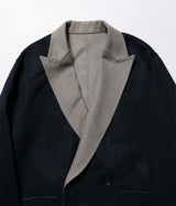 SSSTEIN "REVERSIBLE PEAK LAPEL JACKET"