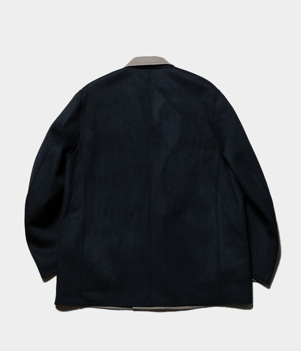 SSSTEIN "REVERSIBLE PEAK LAPEL JACKET"