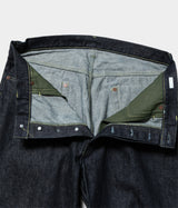 A.PRESSE "Washed Denim Wide Pants"