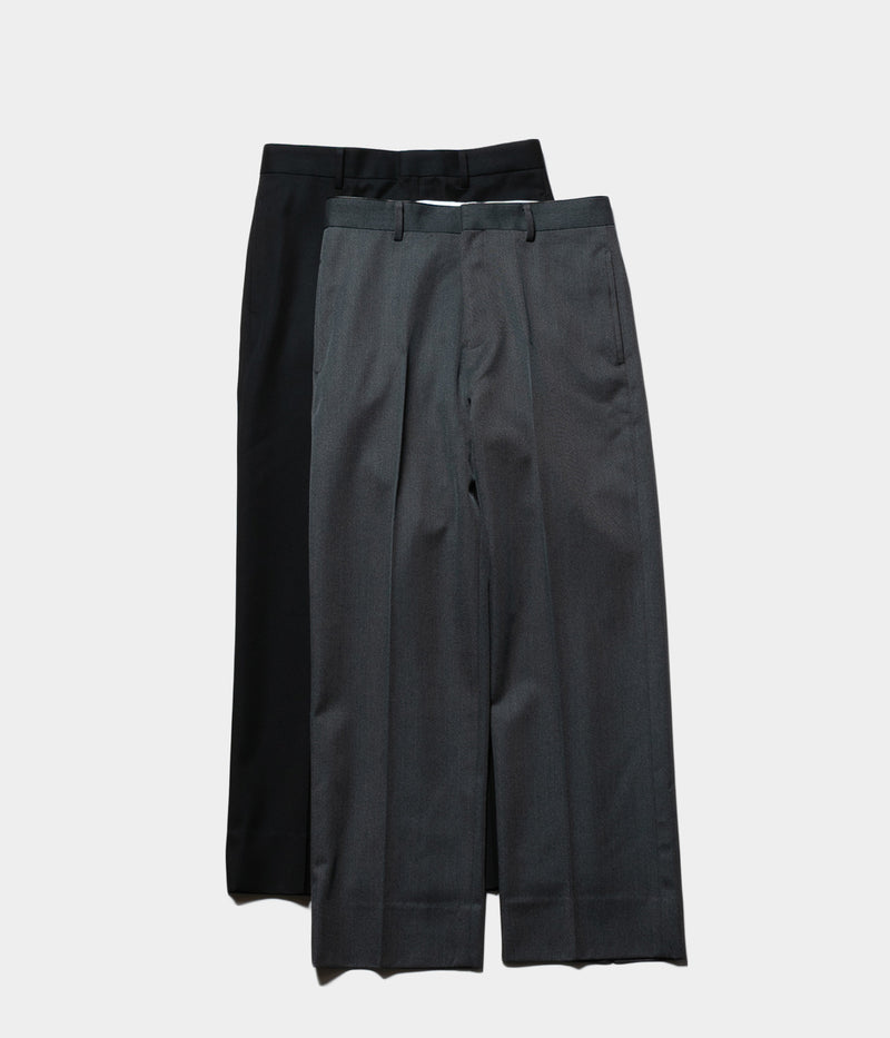 A.PRESSE "Wool Kersey Trousers"