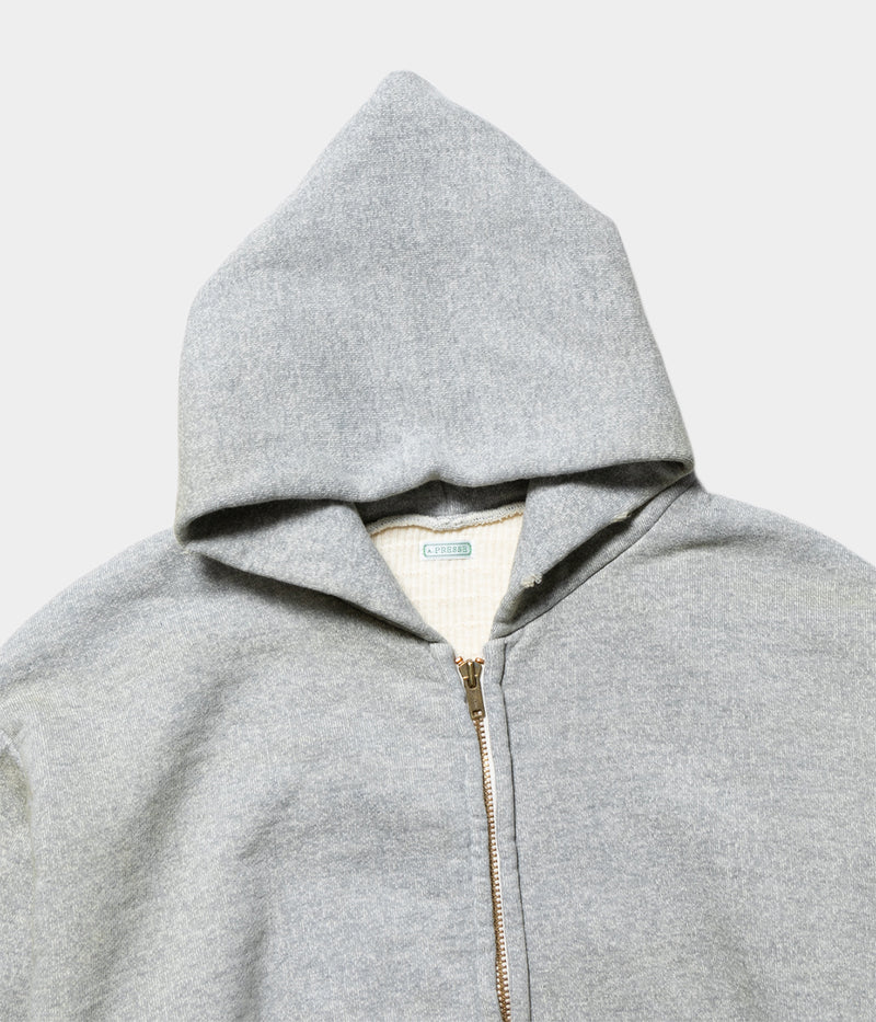 A.PRESSE "Vintage Zip Sweat Hoodie"