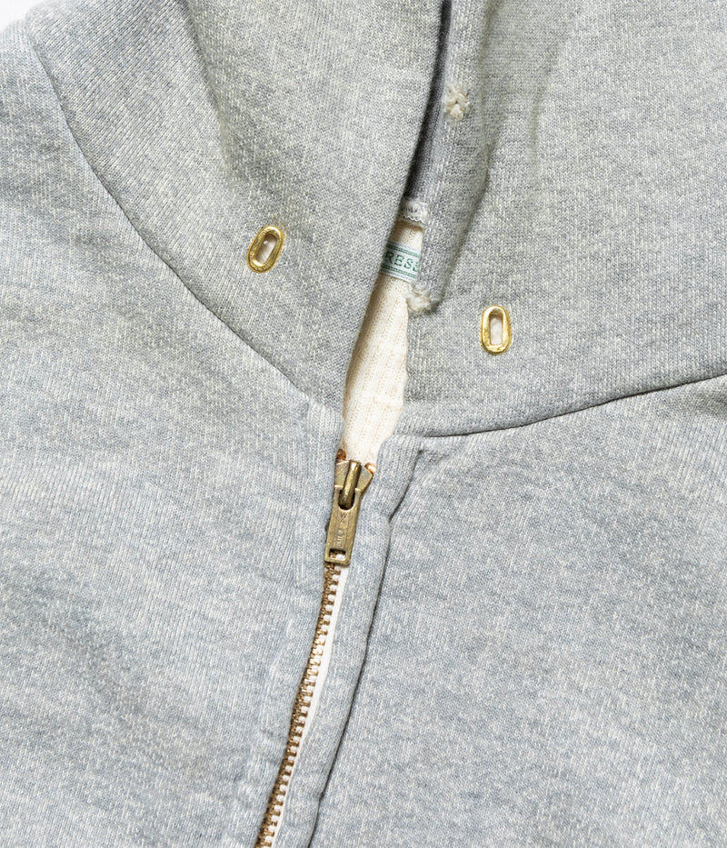 A.PRESSE "Vintage Zip Sweat Hoodie"