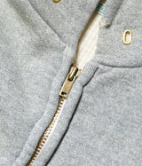 A.PRESSE "Vintage Zip Sweat Hoodie"