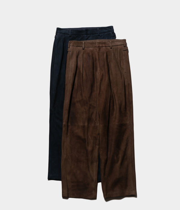 A.PRESSE "Suede Trousers"