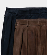 A.PRESSE "Suede Trousers"