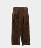 A.PRESSE "Suede Trousers"