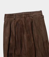 A.PRESSE "Suede Trousers"