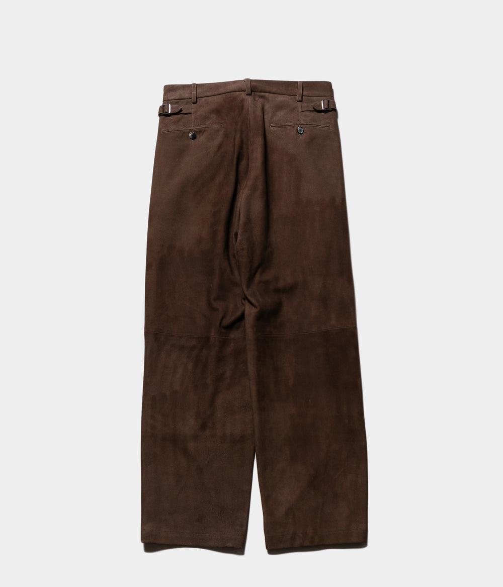 a.presseアプレッセスラックストラウザーズパンツ A.PRESSE 