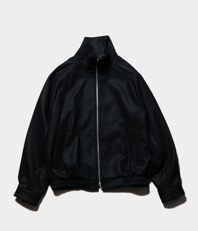 SSSTEIN "MELTON ZIP UP BLOUSON"