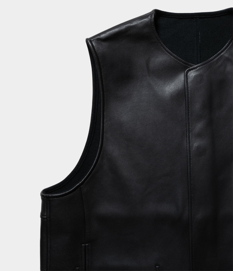 SSSTEIN "BONDED LEATHER VEST"