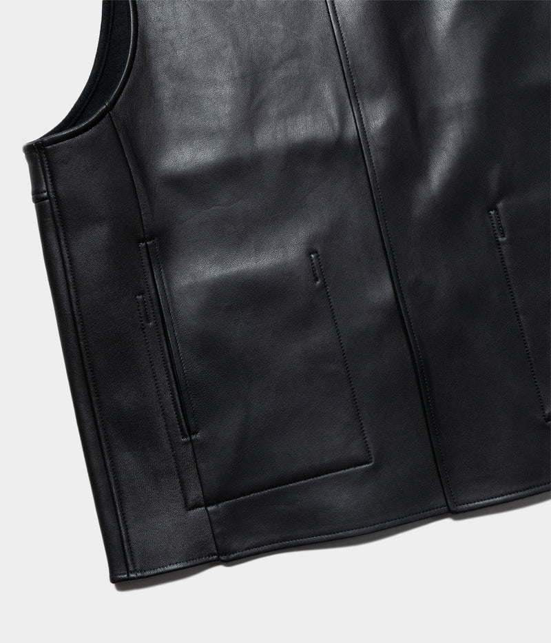 SSSTEIN "BONDED LEATHER VEST"