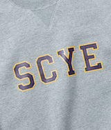 SCYE BASICS "Fleece Back Jersey Sweat Shirt"