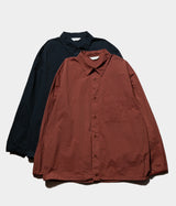 STILL BY HAND "BL01243" Garment-dye shirt blouson