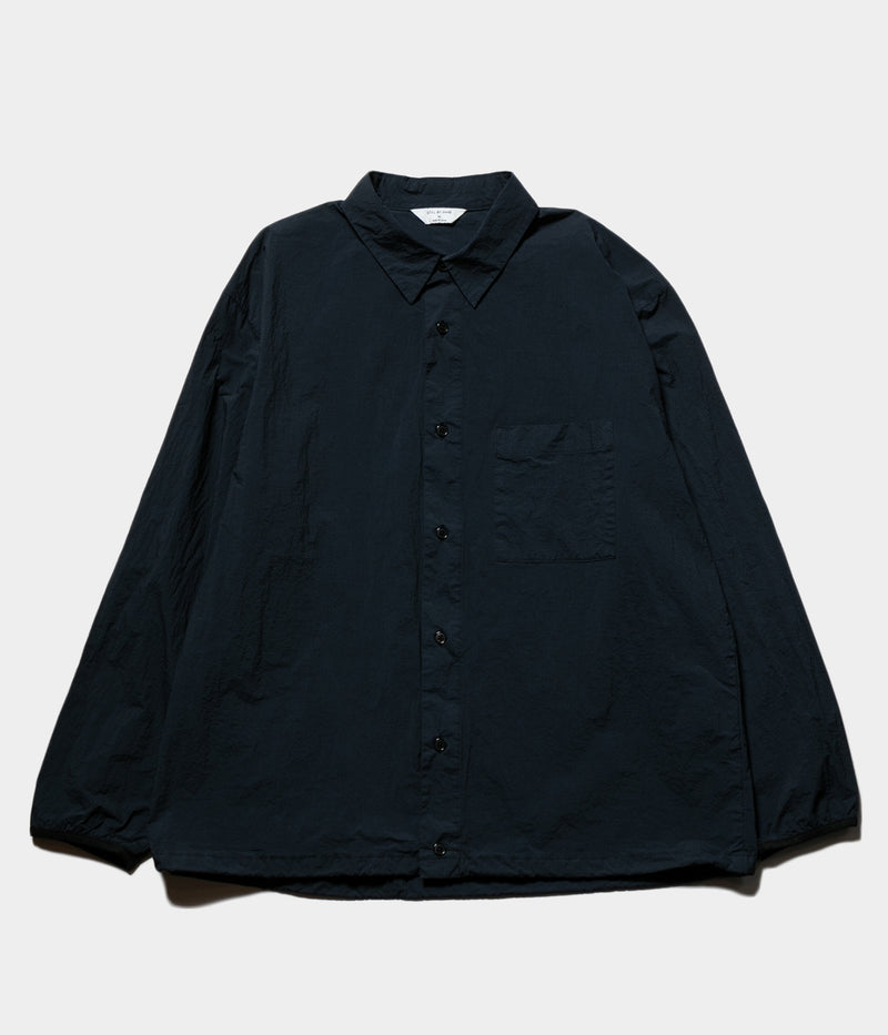 STILL BY HAND "BL01243" Garment-dye shirt blouson