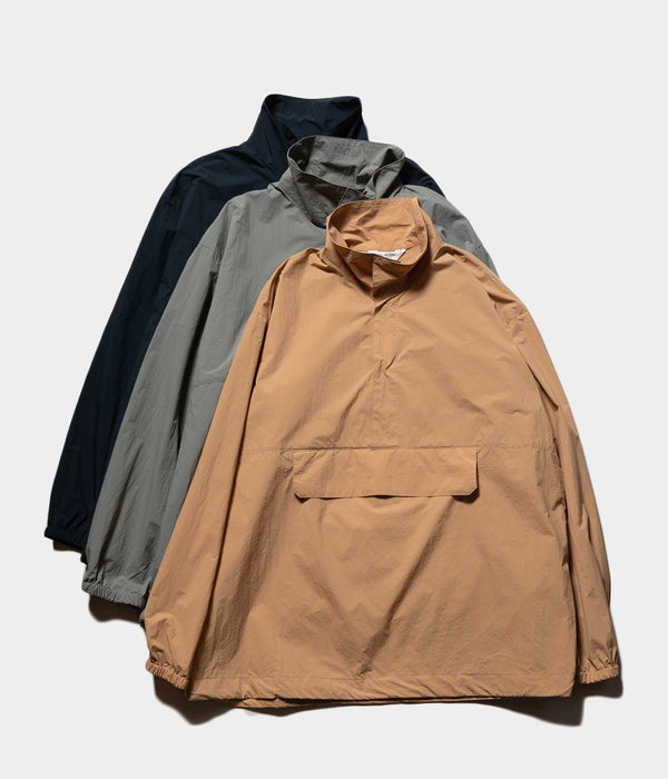 STILL BY HAND "BL07243"Nylon pullover jacket