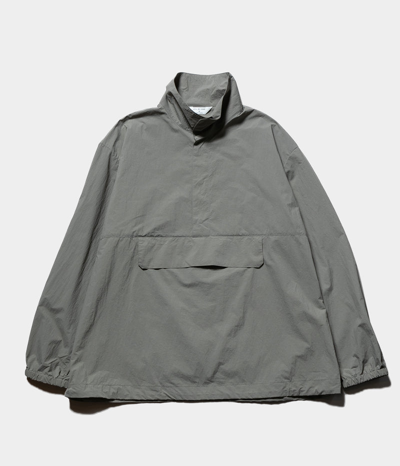 STILL BY HAND "BL07243"Nylon pullover jacket