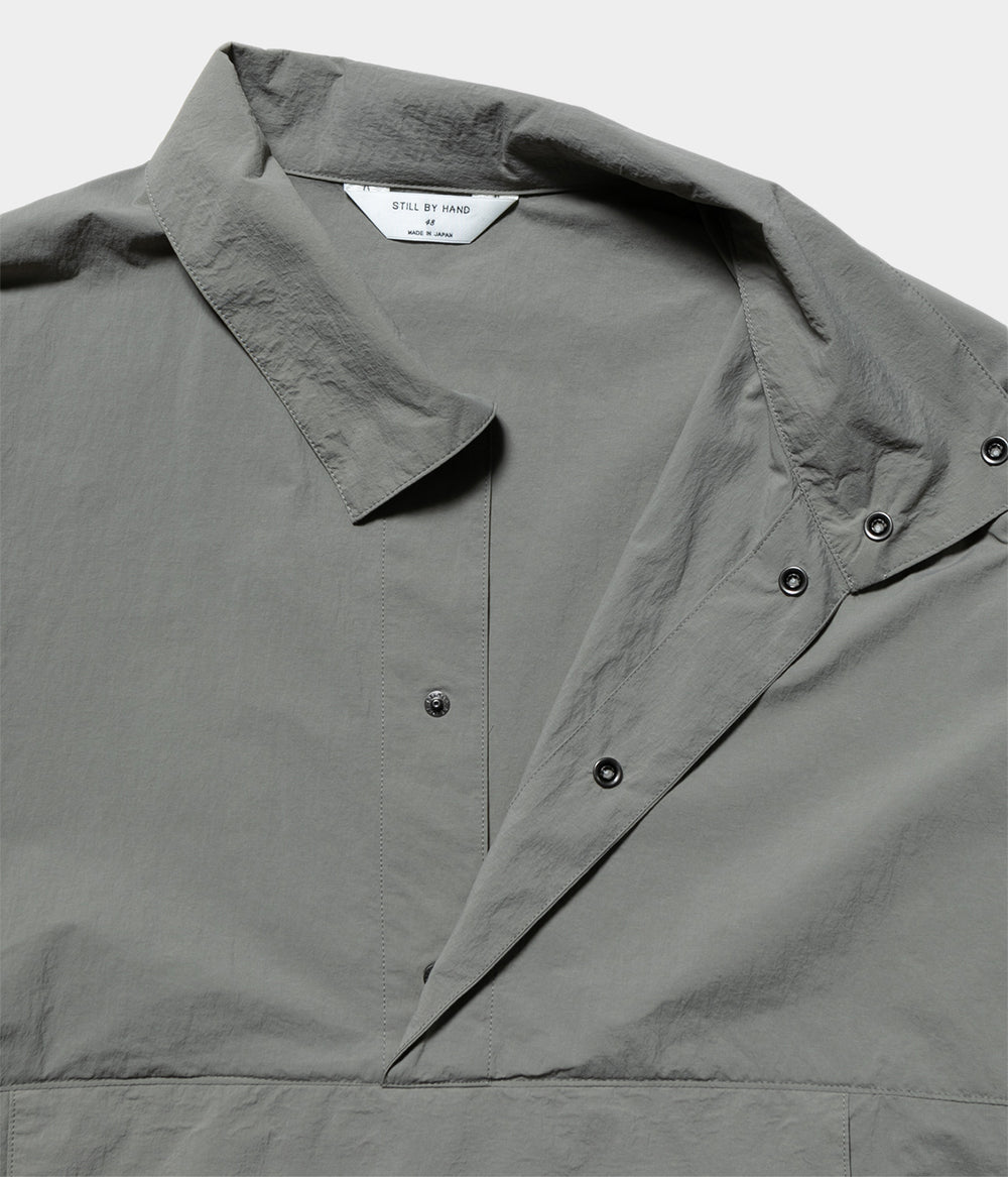 STILL BY HAND◇NYLON PULLOVER JACKET/48 STILL BY HAND