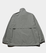 STILL BY HAND "BL07243"Nylon pullover jacket