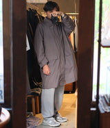 STILL BY HAND "CO02243" Oversized bal collar coat