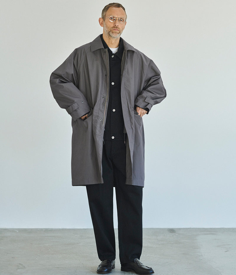 STILL BY HAND "CO02243" Oversized bal collar coat