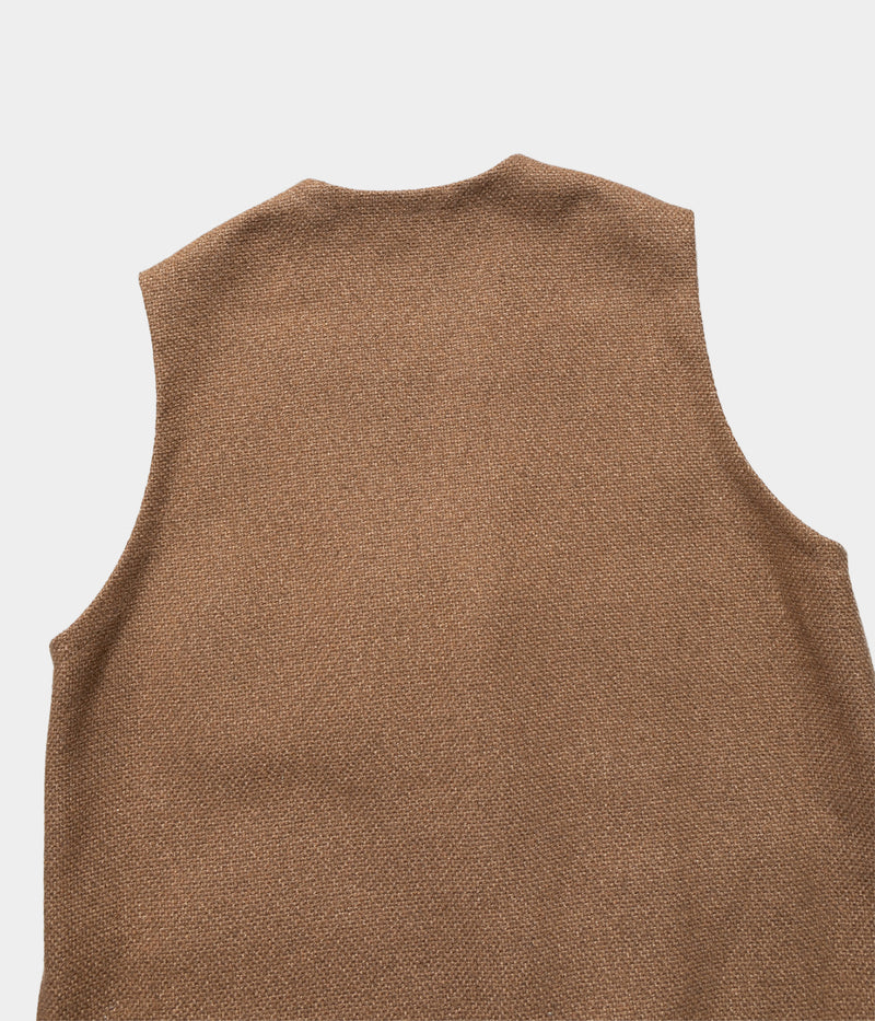 HERILL "Cashmere linenmat Chimayo vest"