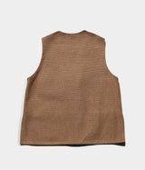 HERILL "Cashmere linenmat Chimayo vest"