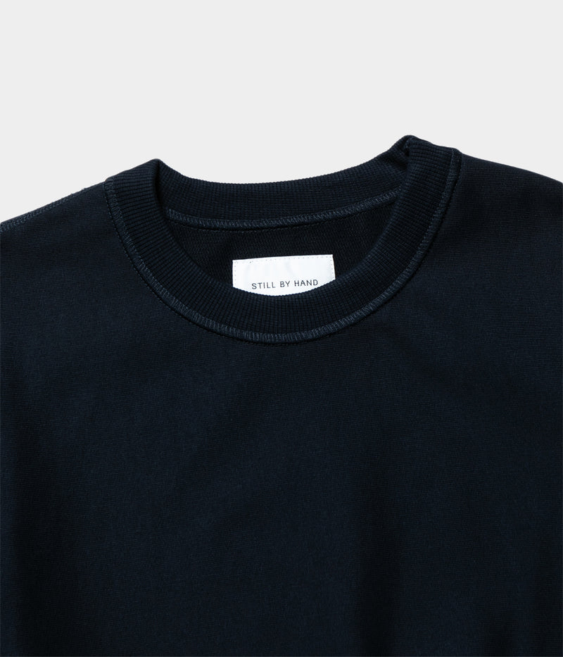 STILL BY HAND "CS09243" Mercerised cotton sweatshirt