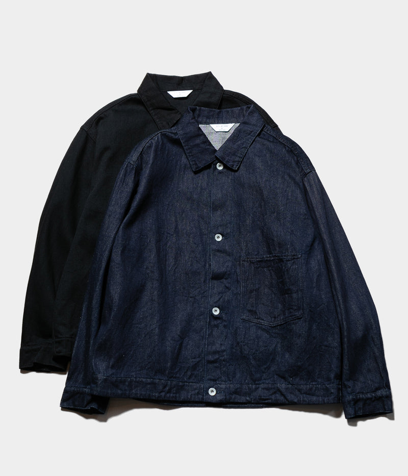 STILL BY HAND "DN01243" 12oz denim jacket