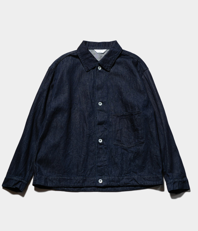 STILL BY HAND "DN01243" 12oz denim jacket