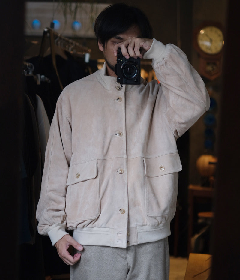 HERILL "Lamb suede blouson"