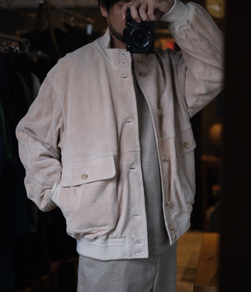 HERILL "Lamb suede blouson"