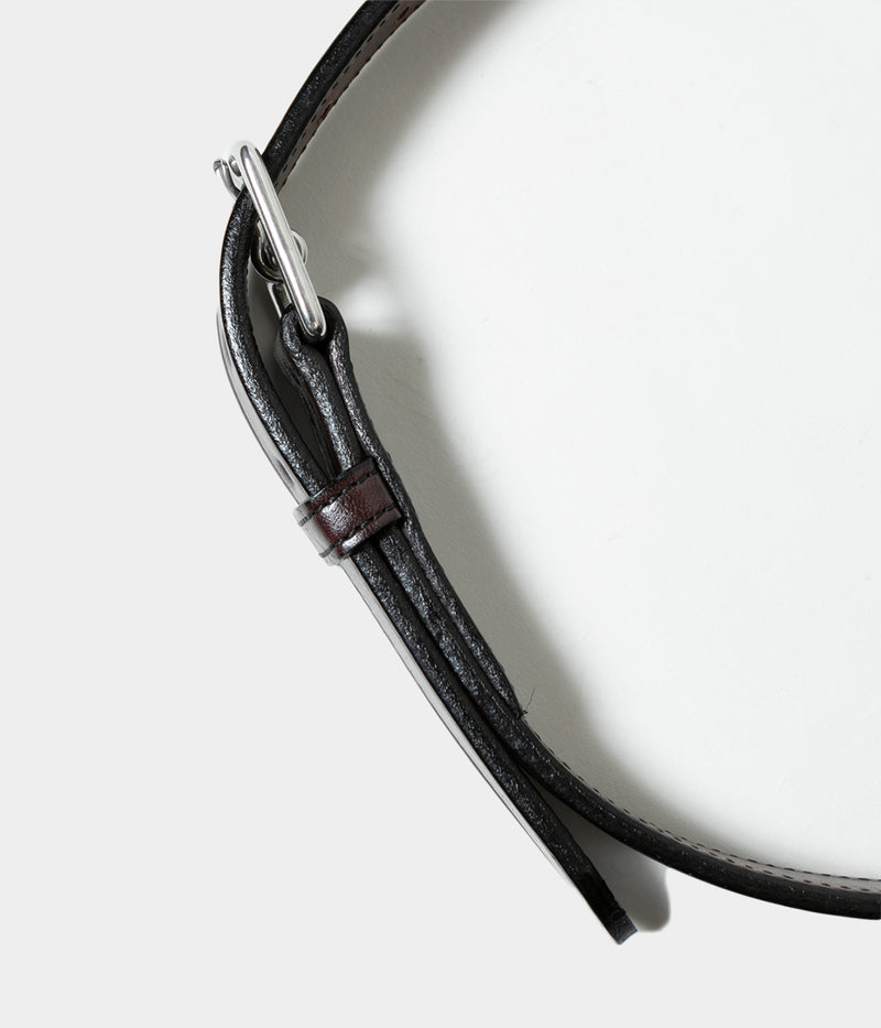 TORY LEATHER "STIRRUP LEATHER BUCKLE BELT"