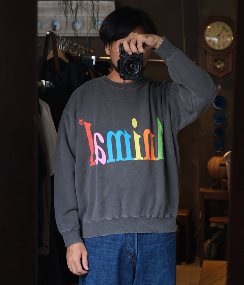 STUDIO WEAREALLANIMALS "Animals Letter SWEAT T-SHIRT"