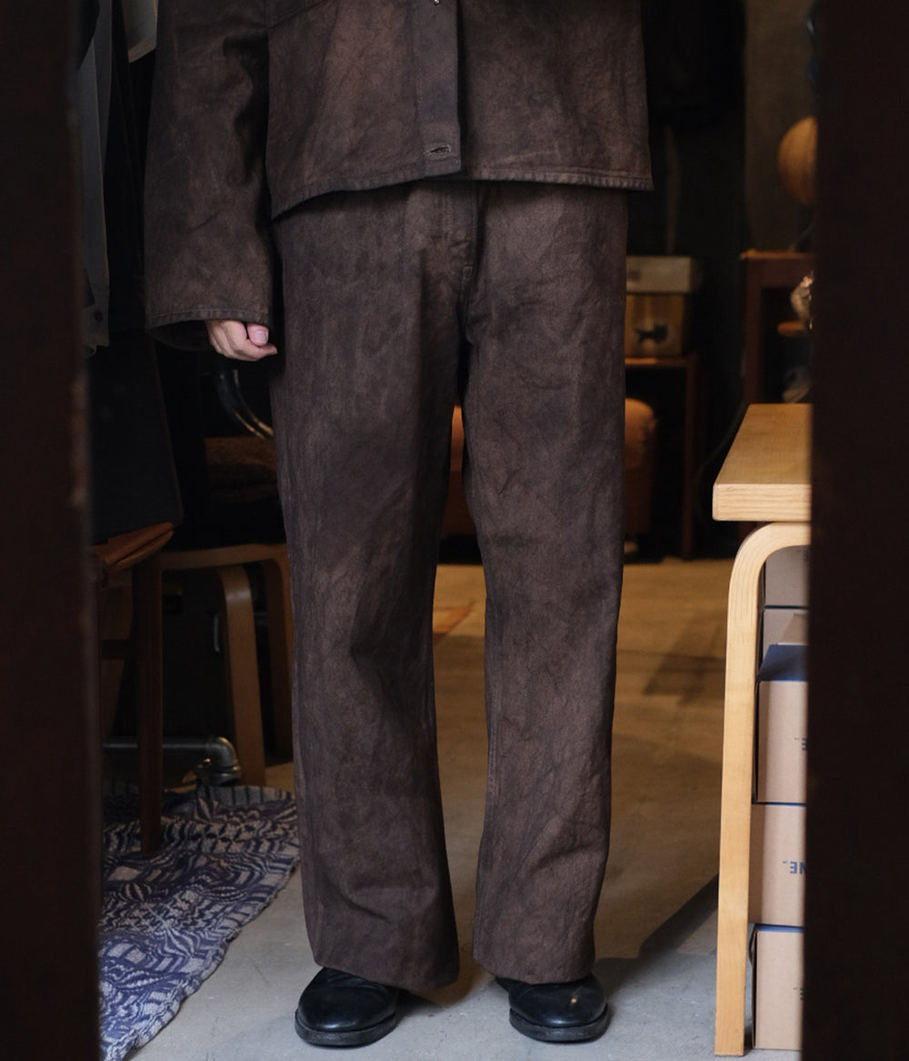 パンツ YOKO SAKAMOTO WIDE TROUSERS TWILL YOKO SAKAMOTO 