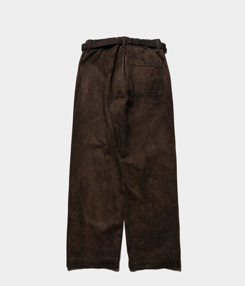 YOKO SAKAMOTO "DENIM WIDE TROUSERS"