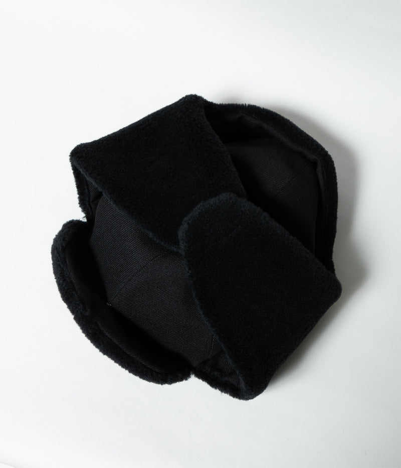 COMESANDGOES "DRY WOOL FUR EAR CAP"