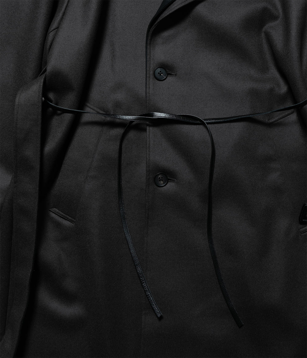 新品 ssstein CNOTRAST BREASTED LAPELS COAT stein / シュタイン】CONTRAST SINGLE BREASTED WIDE LAPELS