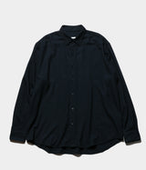 A.PRESSE "Wool Regular Collar Shirt"