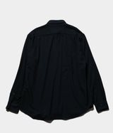 A.PRESSE "Wool Regular Collar Shirt"